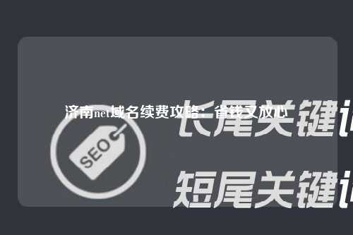 济南net域名续费攻略：省钱又放心