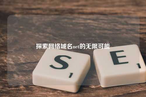 探索网络域名net的无限可能